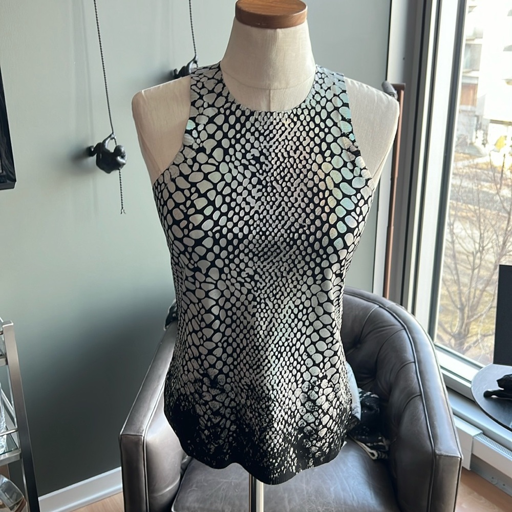 New PRVLG Threads of Privilege Snake Print Tank Size Small